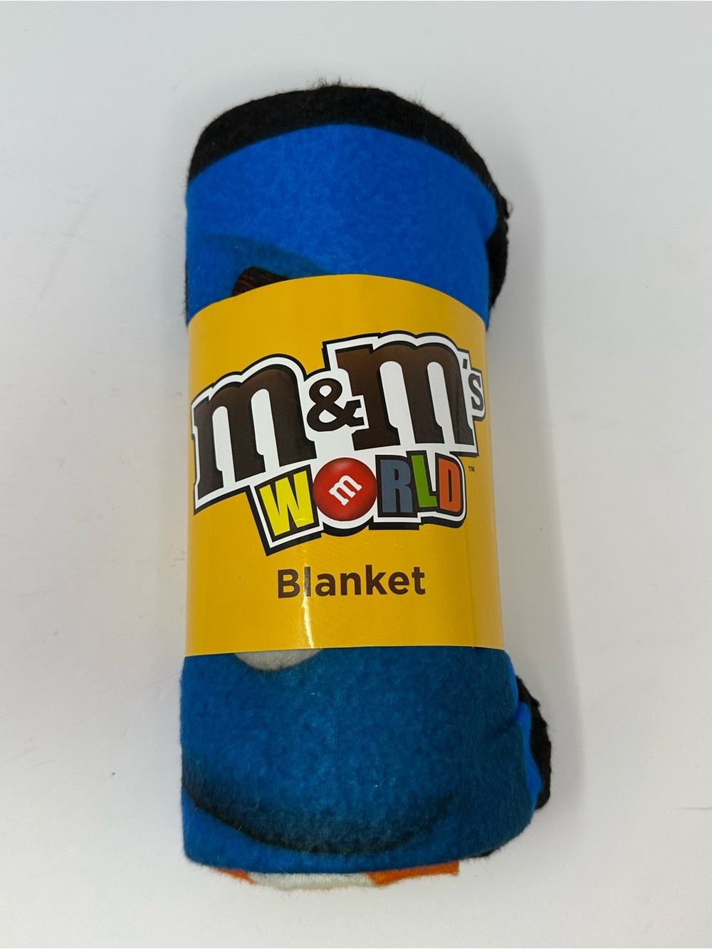 NEW! 2019 M&M’s Fleece Blanket 50 x 60 Inches 100% Polyester A9